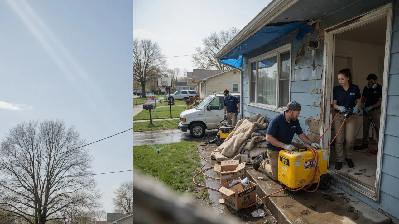 Basement Flood Cleanup in Blissfield, OH near me